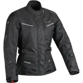 Difi Cage Aerotex wasserdichte Damen Motorrad Textiljacke, schwarz, S