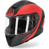 Acerbis Krapon Helm, schwarz/rot, L (59/60)
