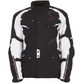 Modeka Karoo Textiljacke, schwarz/hellgrau, S