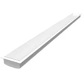 SLV Einbauprofil Grazia 60 in Weiß 3000mm