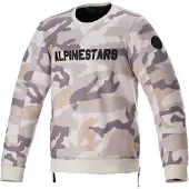 Alpinestars Legit Crew Fleece Motorrad Pullover, camouflage, L