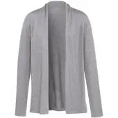 Peter Hahn Strickjacke Modell Caro aus Seide und Kaschmir grau, 46