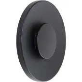 LUCANDE LED-Außenwandleuchte Kayana, schwarz, Alu, 24 cm