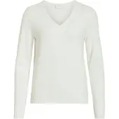 Vila Viril V-ausschnitt Strickpullover