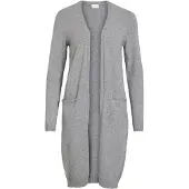 Vila Viril Longline Strickjacke