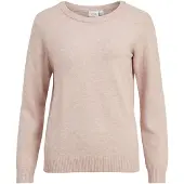 Vila Viril Rundhals Strickpullover