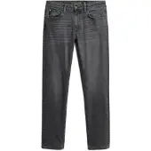 Superdry für Herren. M7010888A Graue Slim Vintage Jeans (31/34), Lässig, Baumwolle, Denim