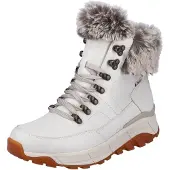 Rieker Damenstiefeletten W0063-80 weiss 38