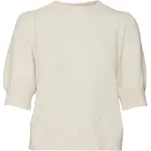Vero Moda "VMDOFFY 2/4 O-NECK PULLOVER GA NOOS" Materialmix, regular fit