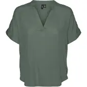 Vero Moda Shirtbluse "VMBEAUTY SS TOP GA NOOS" Viskose, regular fit