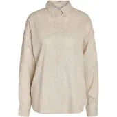 Noisy May Langarmbluse "NMLEILANI L/S LOOSE SHIRT WVN NOOS"