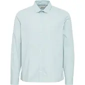 Blend Langarmhemd "Langarmhemd BHBoxwell", Herren, Gr. XXL, N-Gr, blau (celestial blau), Obermaterial: 97% Baumwolle CO. 3% Elasthan EL., Hemden Langarmhemd