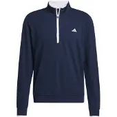 Adidas Sweatshirt PERFORMANCE "LIGHTWEIGHT HALF-ZIP OBERTEIL", Herren, Gr. XXL, blau (collegiate navy), Obermaterial: 100% Polyester, angesetztes Bündchen, Sweatshirts Sweatshirt