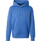 Gant für Herren. 2007058 Shield Hoodie blau (XL), Lässig, Baumwolle