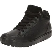 Ecco Damen Outdoorschuhe Stiefeletten SOFT 7 TRED W Schwarz Glattleder wasserfest Größe: 39