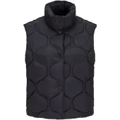Jack & Jones Sena Quilted Weste Schwarz XL Frau Schwarz XL