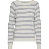 Vero Moda "VMDOFFY LS O-NECK BLOUSE GA NOOS" Materialmix, regular fit