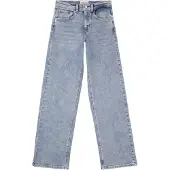 Cars Jeans 5-Pocket-Jeans "Jeans Yara", Mädchen, Gr. 9 (128), N-Gr, blau (bleached used), Denim/Jeans, Obermaterial: 99% Baumwolle, 1% Elasthan, Abriebeffekte, loose fit normal, Jeans 5-Pocket-Jeans
