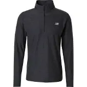 New Balance - Space Dye 1/4 Zip - Kunstfaserpullover Gr S schwarz