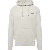 Superdry für Herren. M2013677A Sweatshirt mit Kapuze und Logo Essential grau (XL), Lässig, Baumwolle, Nachhaltig