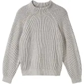 Tom Tailor Stehkragenpullover , Damen, Gr. XXXL(46), grau (explicit grau rib structure), Strick, Obermaterial: 65% Baumwolle, 30% Polyamid, 5% Wolle, regular fit, Rundhals, Pullover Stehkragenpullover