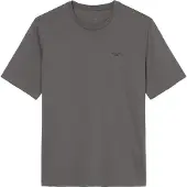 Marc o'polo T-Shirt DENIM "T-Shirt T-Shirt, SSL, Logo Print, Reg F 1er Pack", Herren, Gr. M, grau (dunkelgrau), Obermaterial: 100% Baumwolle CO., Shirts T-Shirt