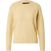 Vero Moda Rundhalspullover "VMDOFFY LS O-NECK BLOUSE GA NOOS" Materialmix, regular fit