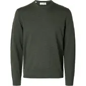 Selected "SLHTRAY LS KNIT MERINO CREW NECK NOOS" Wolle, regular fit