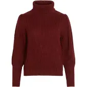 Vila Rollkragen Strickpullover