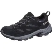 Jack Wolfskin Wanderschuh "VOJO TOUR TEXAPORE LOW M", Herren, Gr. 42,5, grau (phantom), Synthetik, Textil, Schuhe Wanderschuh, Wasserdicht, Trekkingschuh