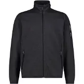 CMP MAN Fleece Jacket nero-graffite (85UR) 48
