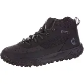 Timberland für Herren. TB0A5VAC0151 GreenStride Motion 6 Schnürstiefel aus Leder für Bergsteiger schwarz (43), Wohnung, Schnürsenkel, Lässig