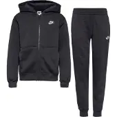 Nike NSW CLUB FLEECE Trainingsanzug in schwarz, Größe 146/152