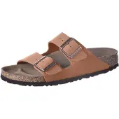 Birkenstock - Arizona BFBC Earthy Vegan - Sandalen Gr 42 - Narrow braun