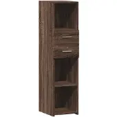vidaXL Highboard Braun Eichen-Optik 30x42,5x124 cm Holzwerkstoff