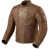 REV'IT! Revit Surgent Motorrad Lederjacke, braun, 50