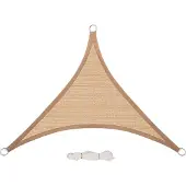 OEM Schattenabdeckung aus HDPE-Braun 5x5x7m