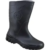 Dunlop Halbhoher Stiefel Dee calf schwarz ohne Schutzkappe Größe 38