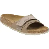 Birkenstock - Women's Oita Suede Leather - Sandalen Gr 41 - Narrow beige/braun