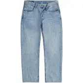 G-Star Straight-Jeans "Dakota Regular Straight", Herren, Gr. 32, Länge 32, blau (sun faded cloudburst), Denim/Jeans, Obermaterial: 100% Baumwolle, gerade normal, Jeans Straight-Jeans, Mid Rise