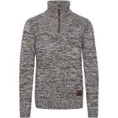 !Solid Troyer SOLID "Troyer SDPhilostrate", Herren, Gr. L, braun (coffee bea), Obermaterial: 100% Baumwolle CO., Pullover Troyer