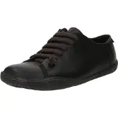 Camper für Damen. K200514-040 Peu Cami Leder Turnschuhe schwarz (38), Flach, Schnürung, Lässig, Nachhaltig