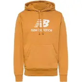 New Balance Essentials Stacked Logo French Terry Kapuzenpullover
