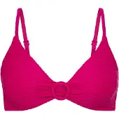 Sunseeker Triangel-Bikini-Top "Loretta", Damen, Gr. 32, Cup A/B, pink, Polyamid, Strukturmuster, unifarben, Bikini-Oberteile Triangel-Bikini-Top, mit Strukturmuster