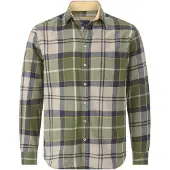 Babista Flanellhemd "Hemd COTELLI", Herren, Gr. L, weit, grün (khaki kariert), Obermaterial: 100% Baumwolle CO., Hemden Flanellhemd
