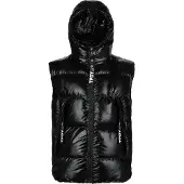 Trueprodigy Steppweste "Darko F Reflektierender Innenkragen Kapuze extra große Seitentaschen", Damen, Gr. XXL, schwarz, Obermaterial: 100% Polyester PES., slim fit, Westen Steppweste