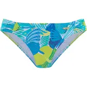 Sunseeker Bikini-Hose "Butterfly", Damen, Gr. 38, N-Gr, blau (blau, grün), Microfaser, Polyamid, bedruckt, Badehosen Bikini-Hose, mit Schmetterling-Design, Topseller