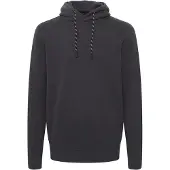 INDICODE JEANS Strickfleece-Pullover "Strickpullover IDMatho", Herren, Gr. XXL, grau (dk grau), Obermaterial: 75% Baumwolle CO. 25% Polyamid PA., Pullover Strickfleece-Pullover