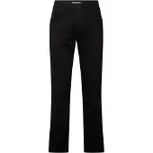 Wrangler Straight-Jeans "GREENSBORO", Herren, Gr. 36, Länge 30, schwarz (deep ink), Denim/Jeans, Obermaterial: 99% Baumwolle, 1% Elasthan, straight fit lang, Jeans Straight-Jeans, Regular Straight fit