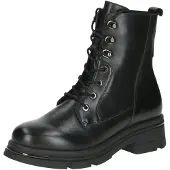 Caprice Damenschuhe Schnürstiefel Schwarz Freizeit